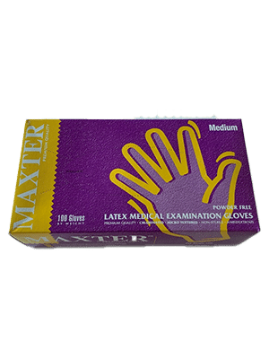 maxter latex gloves